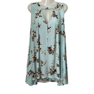 Free People Tree Swing Boho Dress Mint Green Size XS